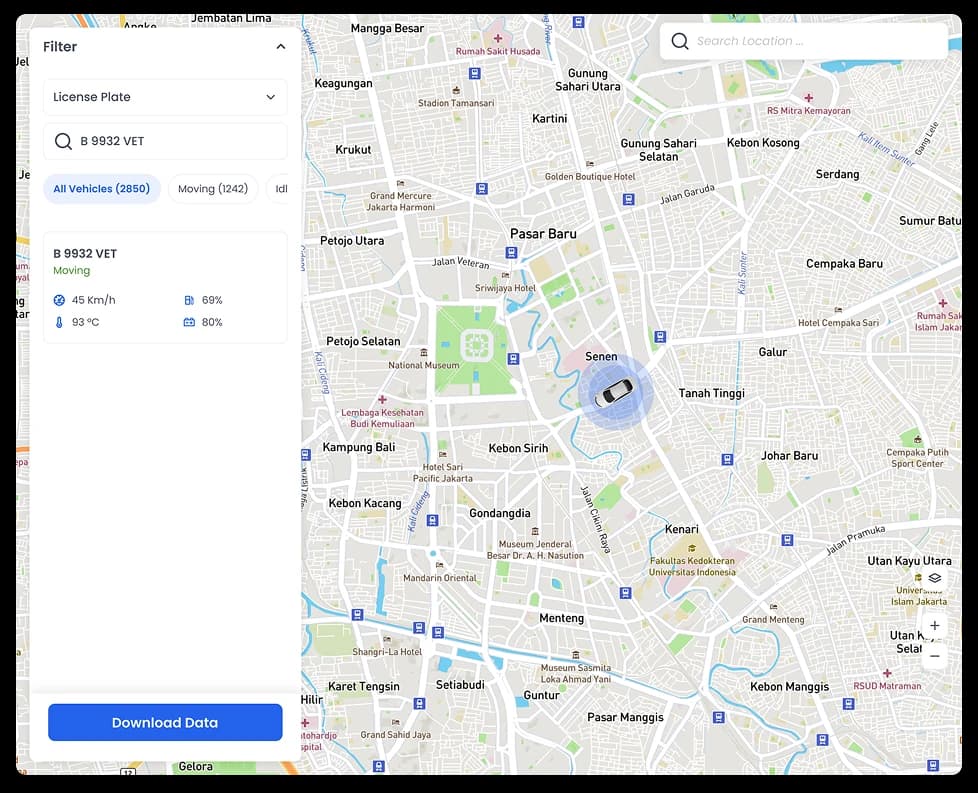 Real-Time GPS Tracking